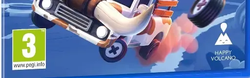 You Suck at Parking, the PEGI square on its front
