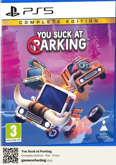 You Suck at Parking PlayStation 5, PAL box front