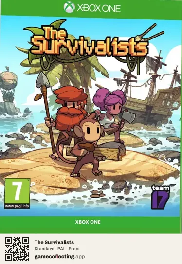 The Survivalists Xbox One, PAL box front