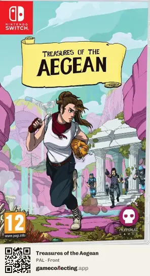 Treasures of the Aegean Nintendo Switch, PAL box front