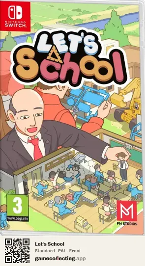 Let's School Nintendo Switch, PAL box front