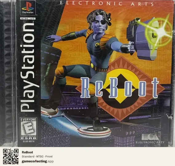 ReBoot PlayStation, NTSC box front