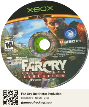Far Cry Instincts: Evolution Xbox, NTSC disc