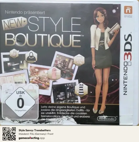 Style Savvy: Trendsetters Nintendo 3DS, Germany box front