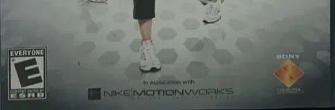 EyeToy: Kinetic, the ESRB box on its front