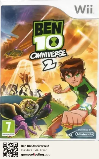 Ben 10: Omniverse 2 Nintendo Wii, PAL box front