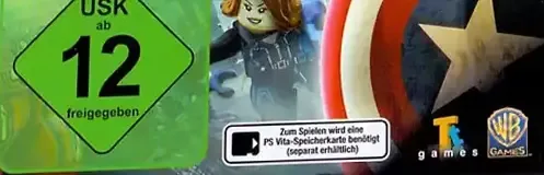 LEGO Marvel's Avengers, the USK square on its front