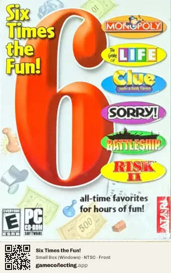 Six Times the Fun! Computer, NTSC box front