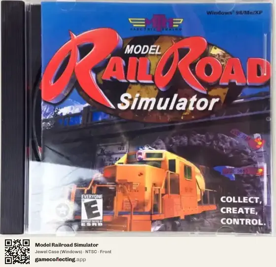 Model Railroad Simulator Computer, NTSC box front