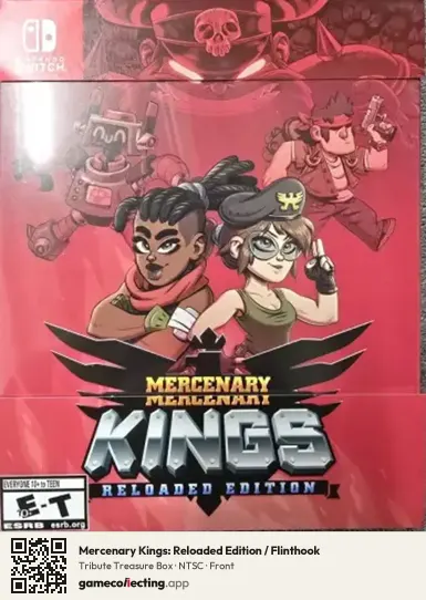 Mercenary Kings: Reloaded Edition / Flinthook Nintendo Switch, NTSC box front