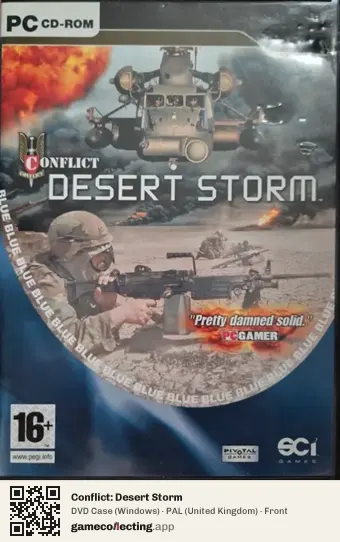 Conflict: Desert Storm Computer, United Kingdom box front