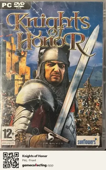Knights of Honor Computer, PAL box front