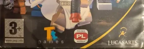 LEGO Star Wars II: The Original Trilogy, the PEGI square on its front