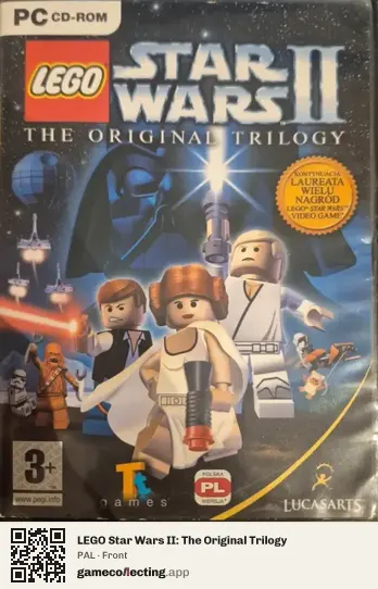 LEGO Star Wars II: The Original Trilogy Computer, PAL box front