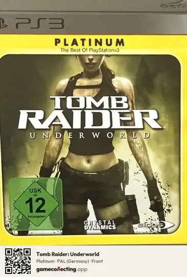 Tomb Raider: Underworld PlayStation 3, Germany box front