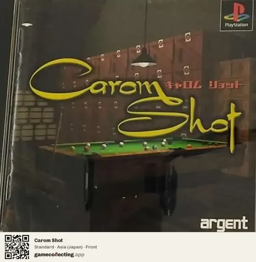 Carom Shot PlayStation, Asia box front