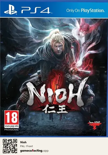 Nioh PlayStation 4, PAL box front