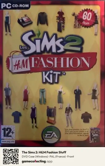 The Sims 2: H&M Fashion Stuff Computer, France box front