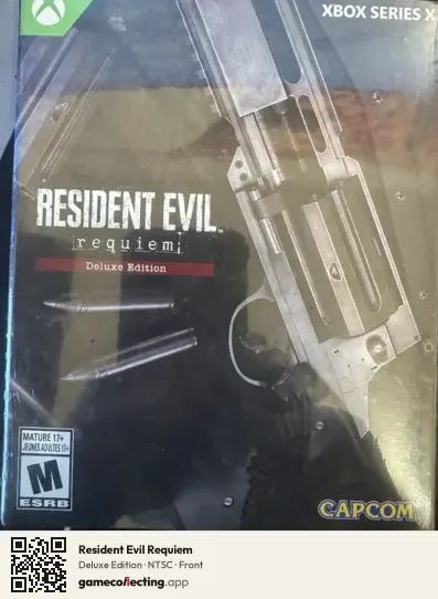 Resident Evil Requiem Xbox Series X, NTSC box front