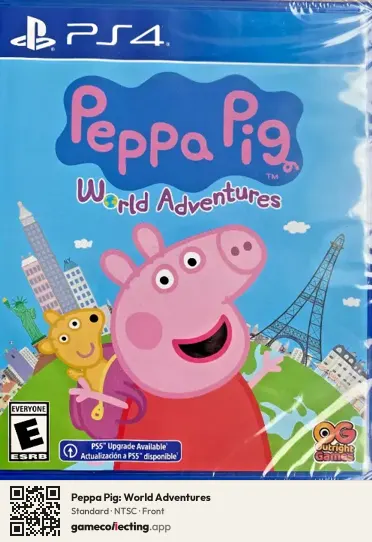 Peppa Pig: World Adventures PlayStation 4, NTSC box front