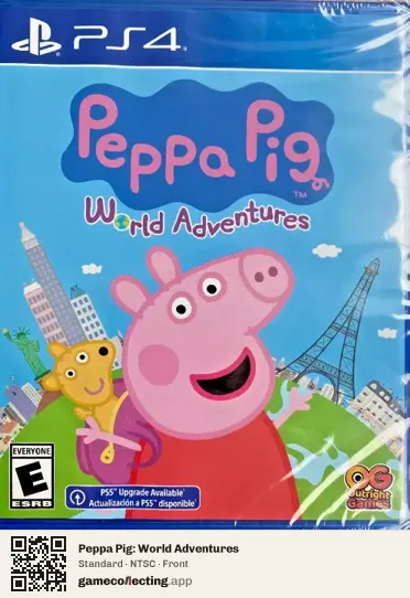 Peppa Pig: World Adventures PlayStation 4, NTSC box front