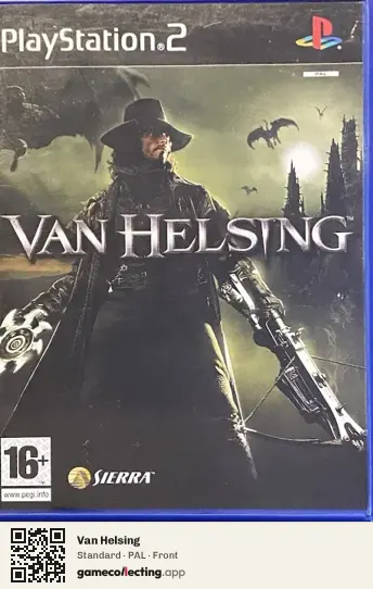 Van Helsing PlayStation 2, PAL box front