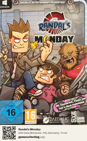 Randal's Monday Computer, Germany box front