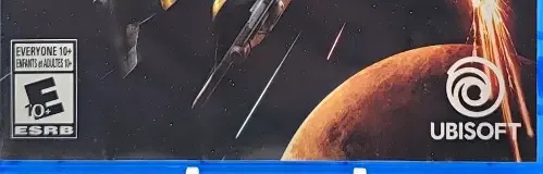 Starlink: Battle for Atlas, the ESRB box on its front