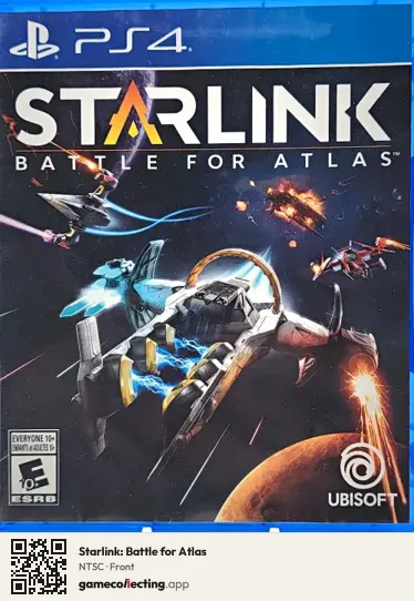 Starlink: Battle for Atlas PlayStation 4, NTSC box front