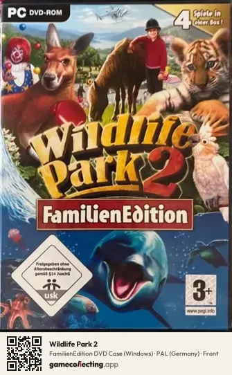 Wildlife Park 2 Computer, Germany box front