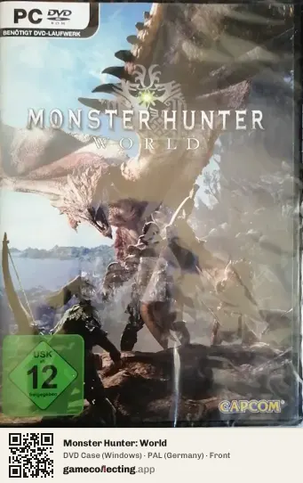 Monster Hunter: World Computer, Germany box front