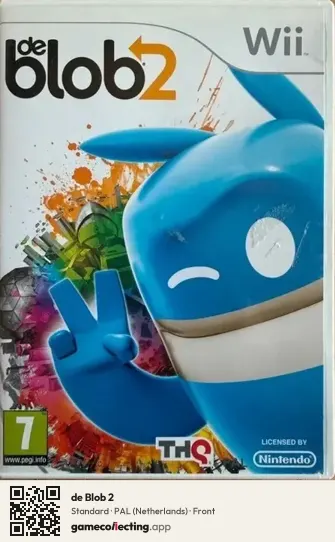 de Blob 2 Nintendo Wii, Netherlands box front