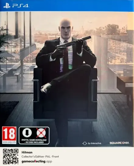 Hitman PlayStation 4, PAL box front