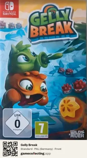 Gelly Break Nintendo Switch, Germany box front