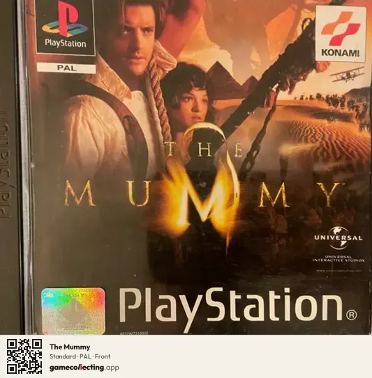 The Mummy PlayStation, PAL box front