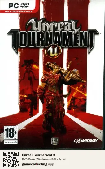 Unreal Tournament 3 Computer, PAL box front