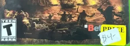 Pirates of the Caribbean, the ESRB box on its front
