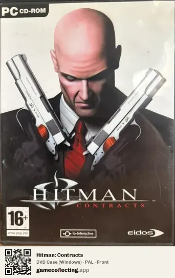 Hitman: Contracts Computer, PAL box front