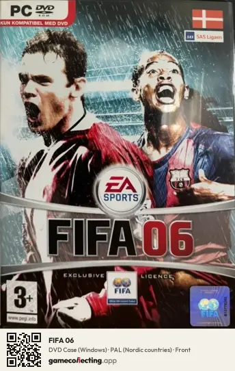 FIFA 06 Computer, Nordic countries box front