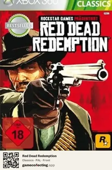 Red Dead Redemption Xbox 360, PAL box front