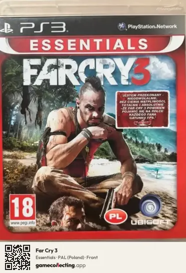 Far Cry 3 PlayStation 3, Poland box front