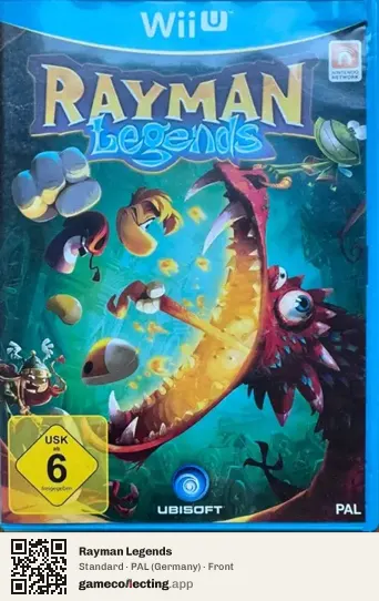 Rayman Legends Nintendo Wii U, Germany box front