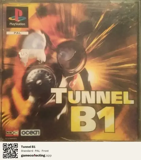 Tunnel B1 PlayStation, PAL box front