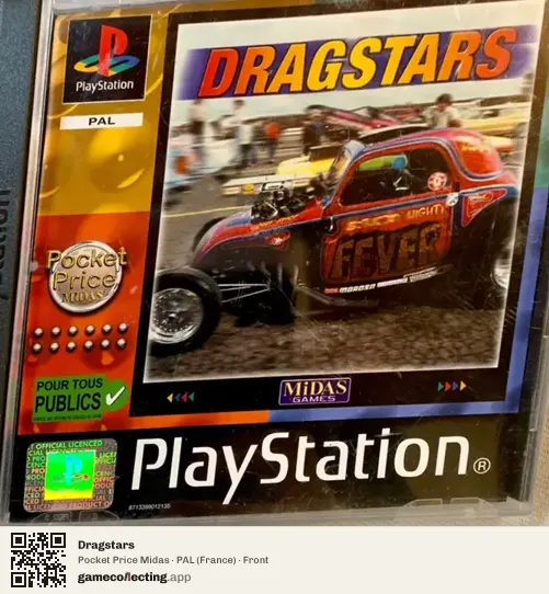 Dragstars PlayStation, France box front