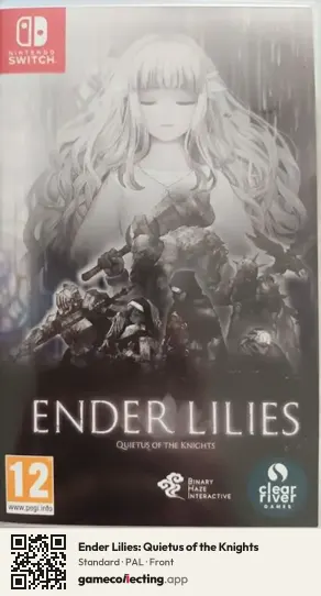 Ender Lilies: Quietus of the Knights Nintendo Switch, PAL box front
