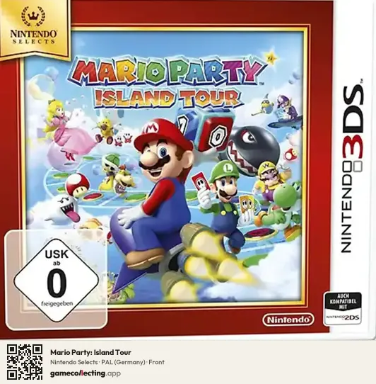 Mario Party: Island Tour Nintendo 3DS, Germany box front