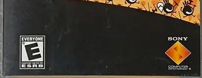Patapon, the ESRB box on its front