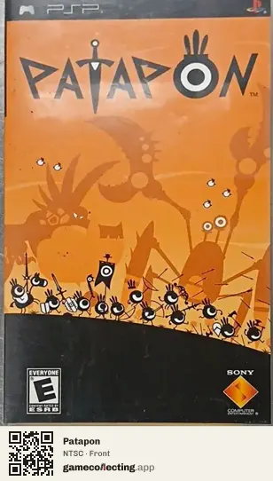 Patapon PlayStation Portable, NTSC box front