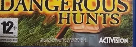 Cabela's Dangerous Hunts, the PEGI square on its front
