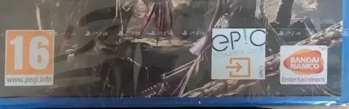 Code Vein, the PEGI square on its front